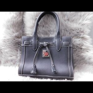 Dooney and Bourke Leather Satchel - Black